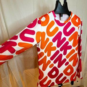 Dunkin’ Donuts Novelty Logo Unisex Sweatshirt Medium